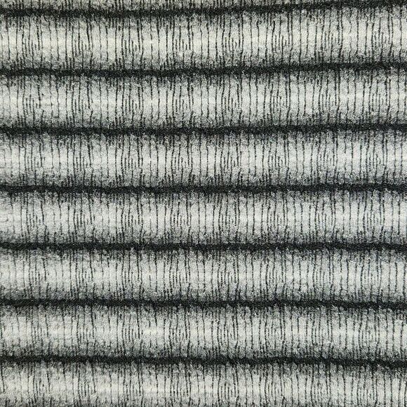 NWT Neesha Black Gray Striped Dress Women M Polyester - Picture 3 of 9